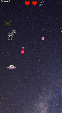 The Zebra in Space - Screenshot 1