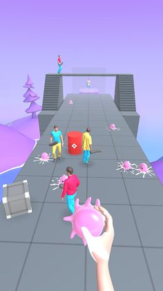 Squid Run - Screenshot 1