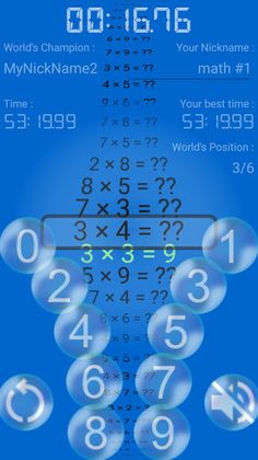 multiplication table champ win - Screenshot 2