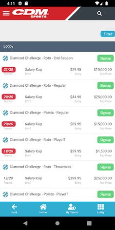 CDM Sports - Screenshot 3