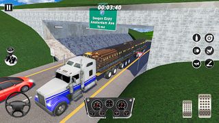 Long Lorry Driving Truck Games - Screenshot 3