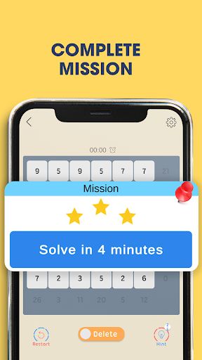 Number Sum - Easy brain games - Screenshot 2