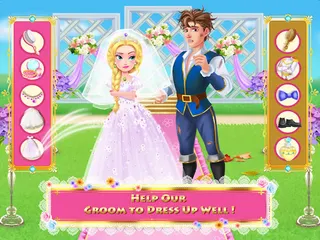 Long Hair Princess 4 - Happy W - Screenshot 3