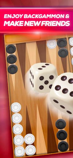 Social Backgammon: Match& Play - Screenshot 1