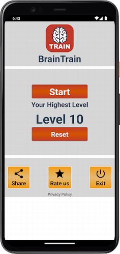 BrainTrain Improve Your Memory - Screenshot 1