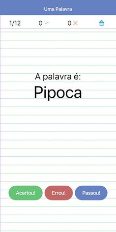 Uma Palavra - Screenshot 4