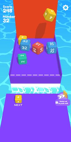 Kick the Block 3D-Match&Merge - Screenshot 2