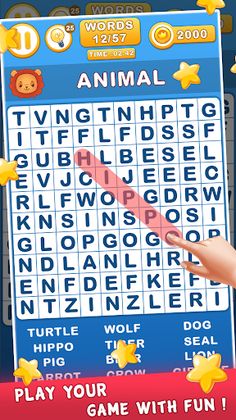 Word Search Infinite Lite - Screenshot 1