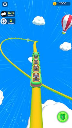 Roller Coaster Rush Simulator - Screenshot 3