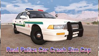 Real Police Car Crash Sim Cop - Screenshot 3