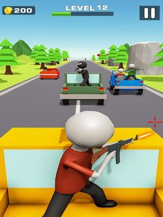 Rage Road Game : Car Shooter - Screenshot 4