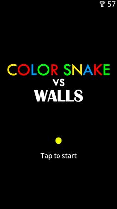 Color Snake vs Walls - Screenshot 1