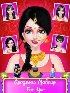 Indian Girl Makeover - Wedding - Screenshot 4