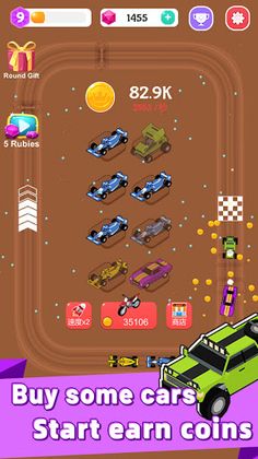 Merge Car Racer - Screenshot 2