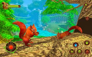 Forest Wild Squirrel Simulator - Screenshot 1