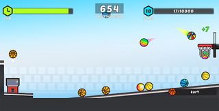 Basket Hoops 2D Pro - Screenshot 2