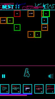 Gun Crash - Brick Breaking Gam - Screenshot 1