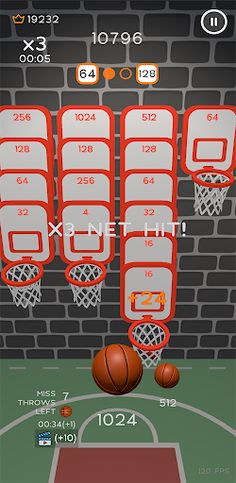 Hyper Dunk 2048 - Screenshot 4
