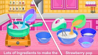 Strawberry Pops- Cooking Games - Screenshot 2