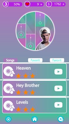 Avicii - Piano Tiles Game - Screenshot 1