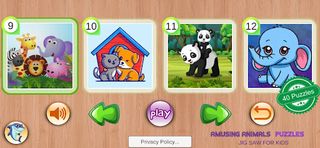 Amusing Animals Puzzles - Screenshot 2