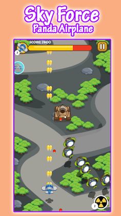 Sky Force Panda Airplane - Screenshot 4