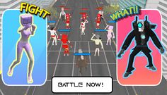 TV Woman Battle : Merge - Screenshot 2