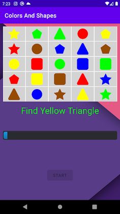 Colors And Shapes - Screenshot 2