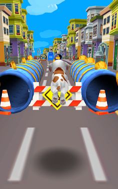 Dog Run Pet Runner Dog Game - Screenshot 1