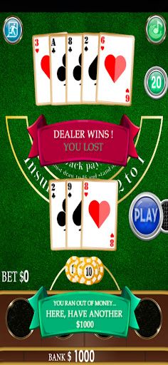 Blackjack - Screenshot 2