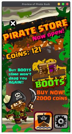 Pirate rush - Endless run with - Screenshot 2