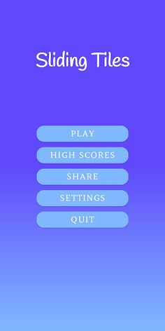 Sliding Tiles - Screenshot 1