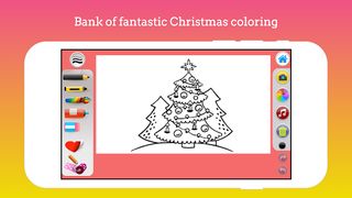 Christmas color painting  game - Screenshot 2