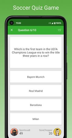 Soccer Fan Quiz - Screenshot 1