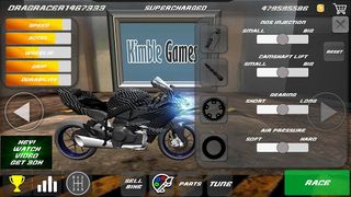 Drag bikes - Motorbike racing - Screenshot 3
