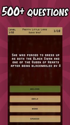 Pretty Little Liars Quiz - Screenshot 1