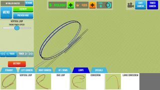 Roller Coaster Builder - Screenshot 2