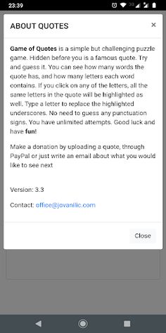 Game of Quotes - Screenshot 2