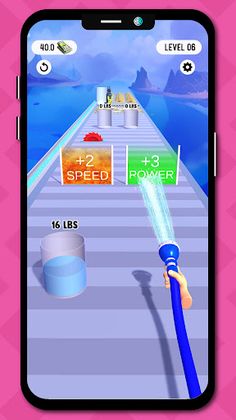 Pressure Clean Run! 3D Washing - Screenshot 2