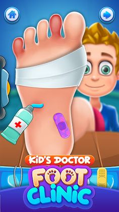 Kids Doctor: Foot Clinic - Screenshot 1