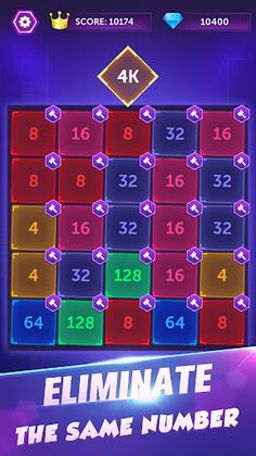 Diamond Magic 2048 - Screenshot 3
