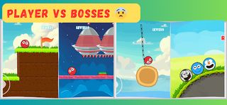 Ball Hero : Red Bounce Ball - Screenshot 2