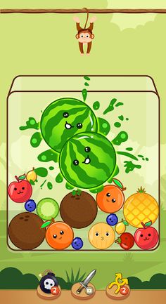 Watermelon Game Suika Land - Screenshot 2