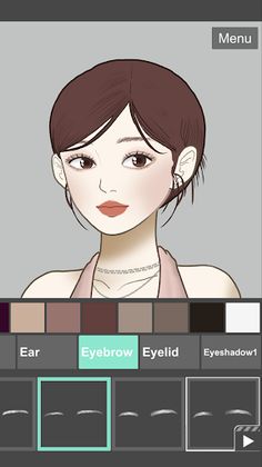 Paper Doll Make up - woo churu - Screenshot 2