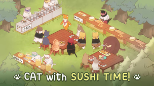Cat Garden - Food Party Tycoon - Screenshot 1