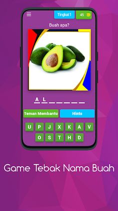 Game Tebak Nama Buah - Screenshot 1