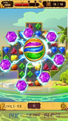 Ruby Gems Blast - Screenshot 2