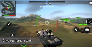 Poly Tank 2 : Battle war games - Screenshot 1