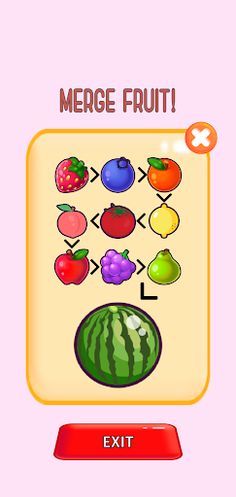 MergeFruit(수박 게임) - Screenshot 2