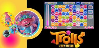 Trolls Jelly Match3 - Screenshot 2
